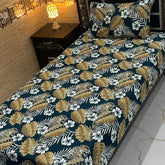 4 Pieces Crystal Cotton Single Pair Bedsheet  SB 561